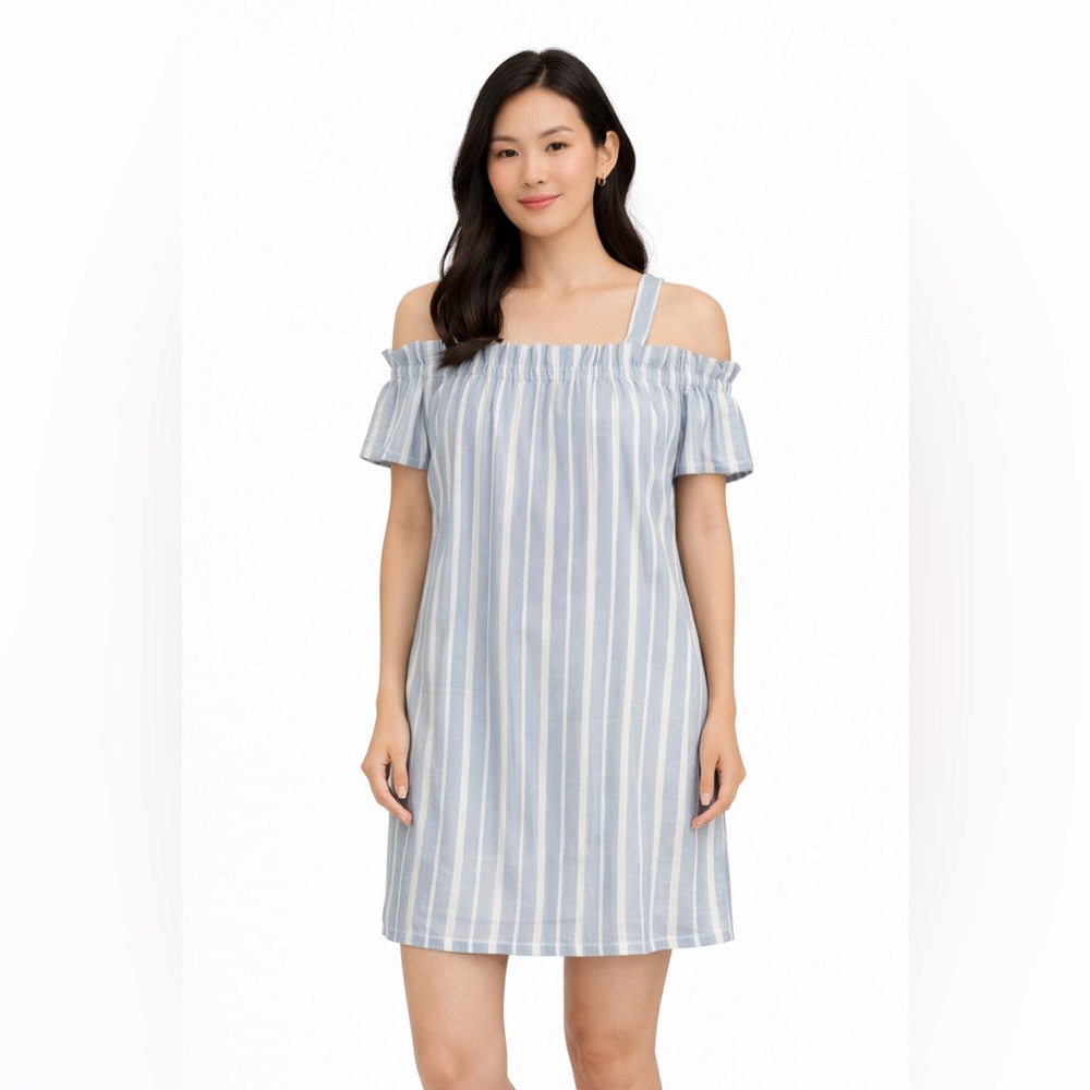 RIPE - NWT-  Blue and White Striped Dress